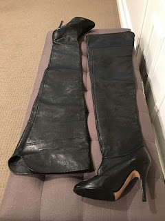 eBay Leather: Vintage Wild Pair crotch-high boots sell for $500?!