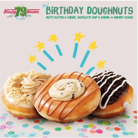 The Daily Talks: Krispy Kreme 79th Birthday Promo July 11-31, 2016