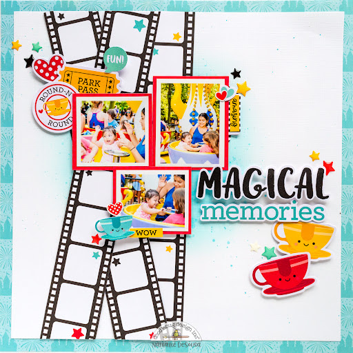 FUN AT THE PARK MAGICAL MEMORIES LAYOUT With Nathalie LaptrinhX News