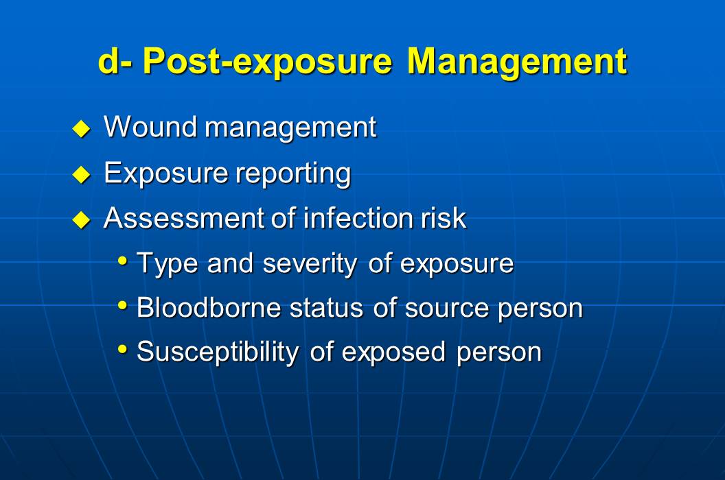 Dentistry Infection control guidelines