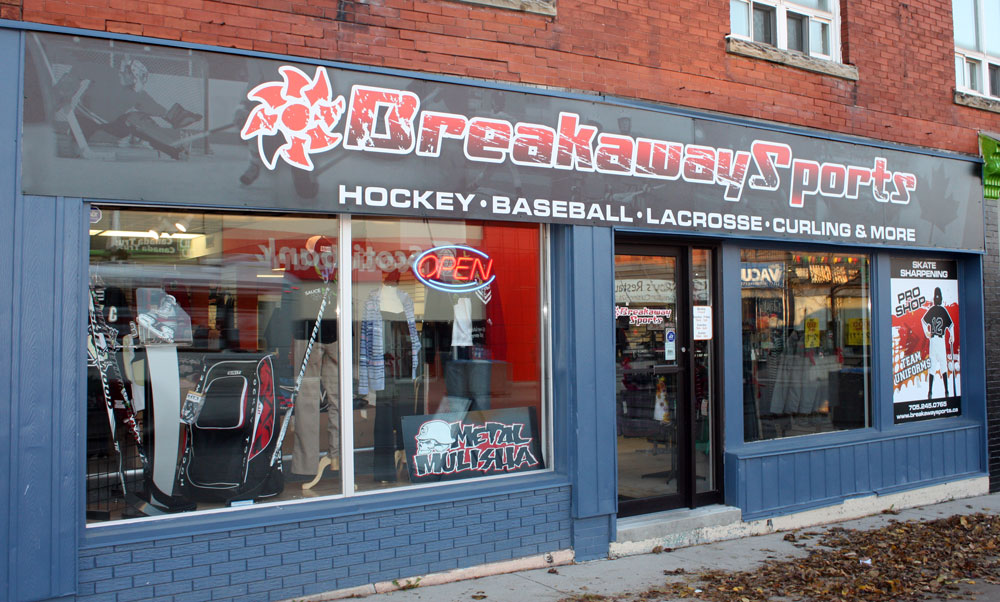 Breakaway Sports "New Sign" Eminent Custom Graphics inc.