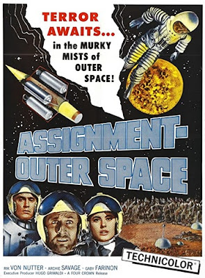 Póster película Assignment Outer Space (Space-Men)