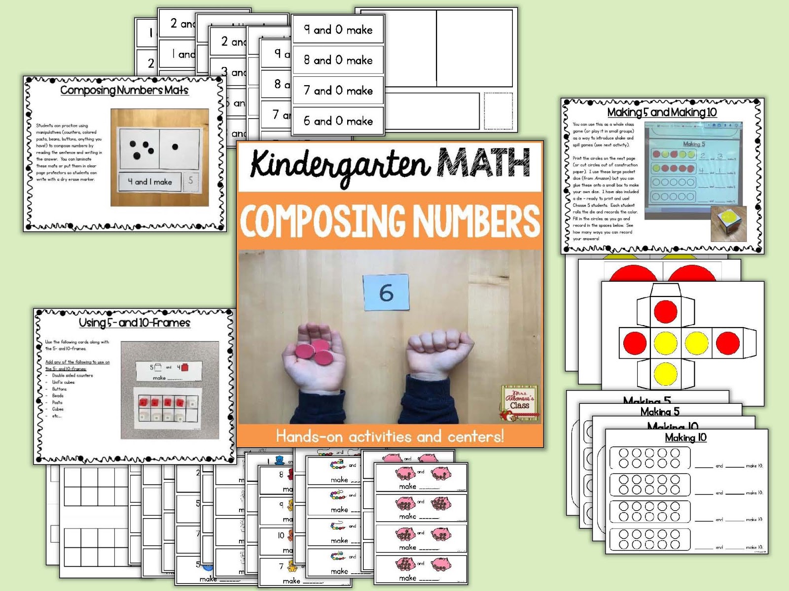 Composing Numbers in Kindergarten | Mrs. Albanese's Kindergarten Class