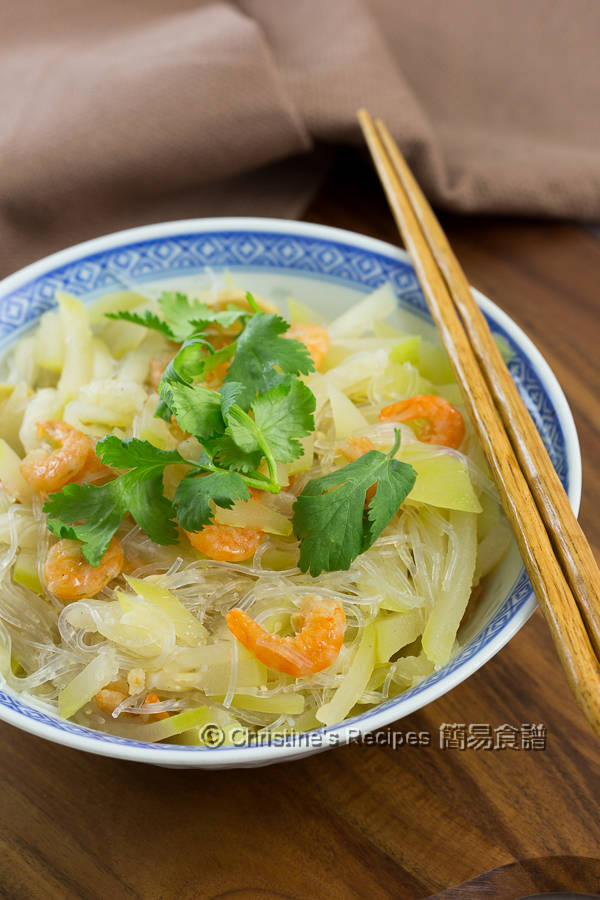 節瓜粉絲蝦米 Hairy gourd Vermicelli and Dried Shrimps03