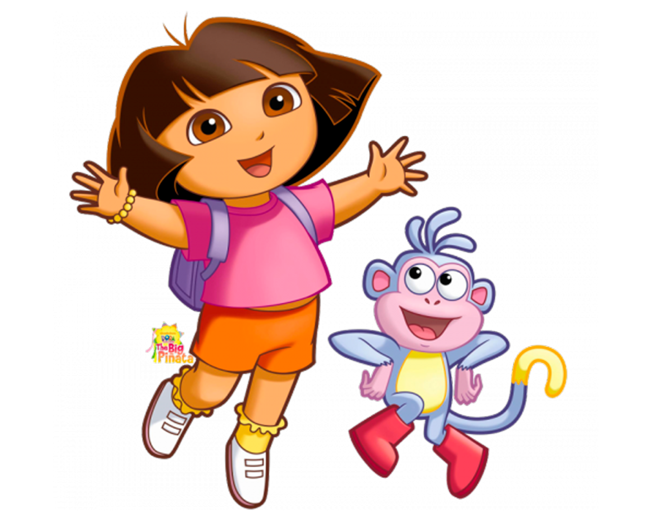 Cartoon Characters: Dora The Explorer (PNG)