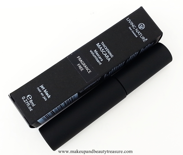 best makeup mommy blog of india: Living Nature Thickening Mascara Review