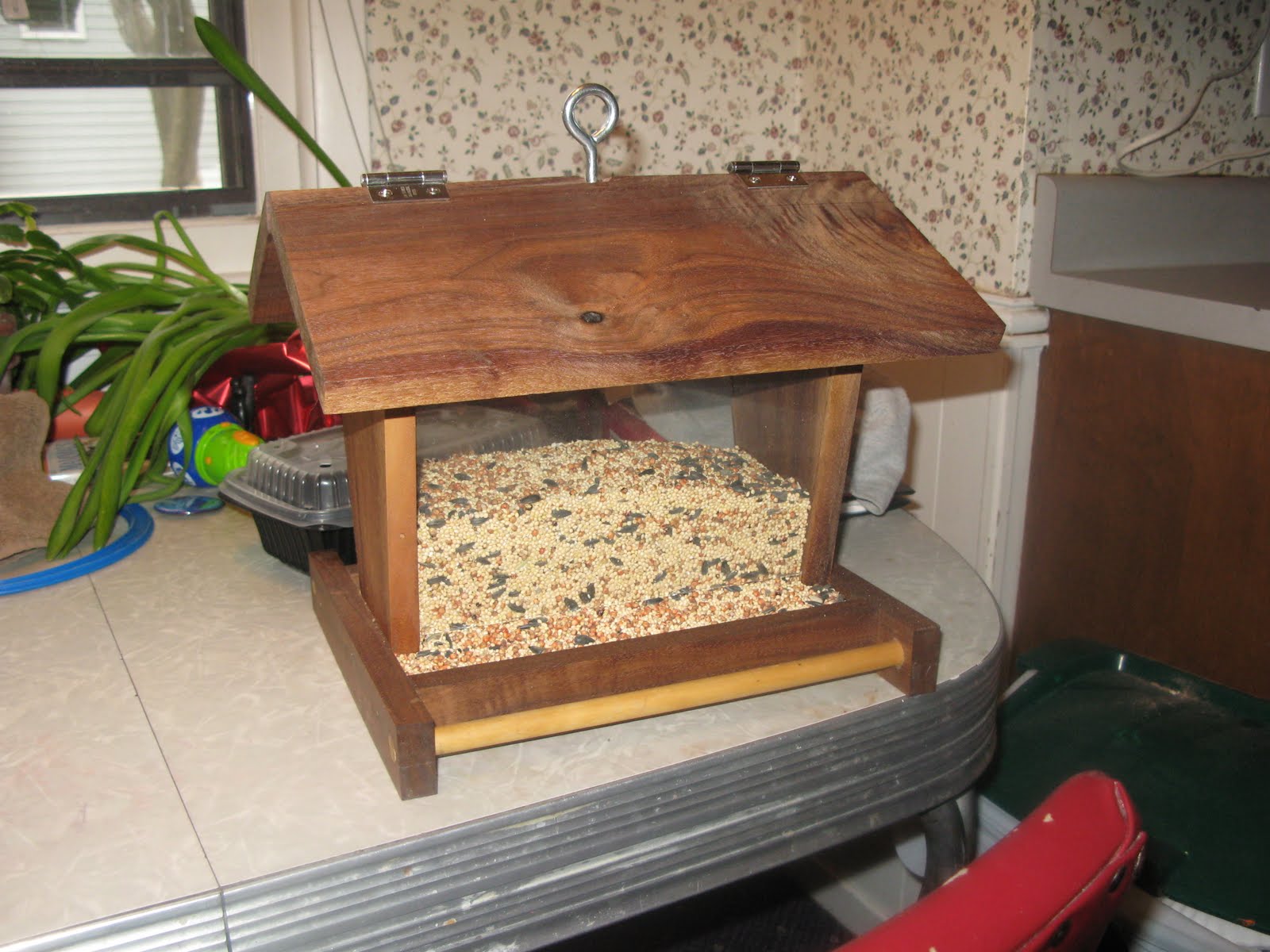 The Kerrie Show Wood Project See-Through Birdhouse 