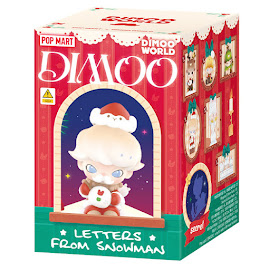 Pop Mart Merry Christmas Dimoo Letters from Snowman Series Figures Figure