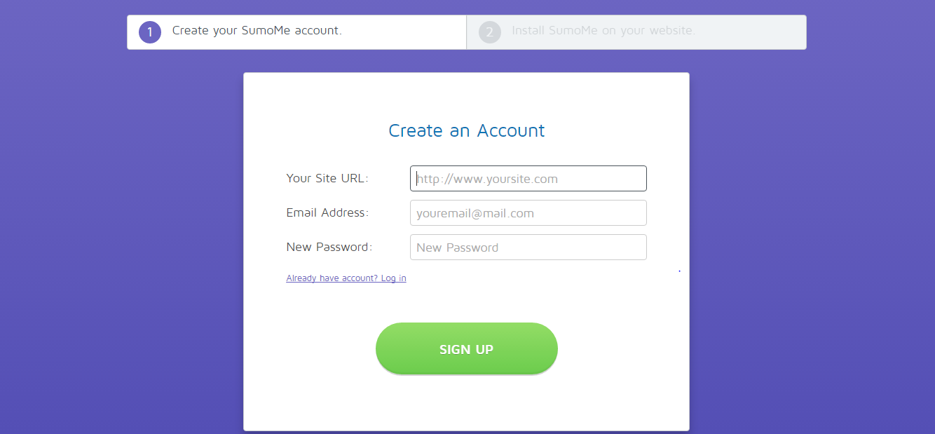 My new account. Create account. Create your account. Create a New account. Creat Fax account.