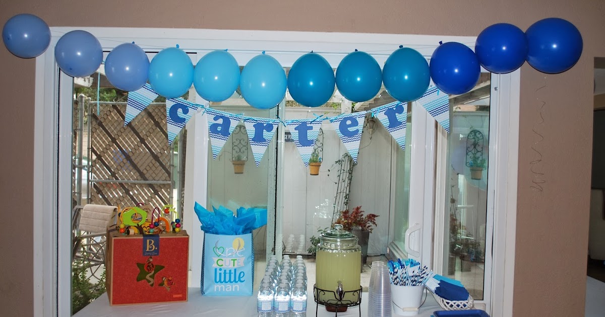Nat your average girl...: Blue Ombre 1st Birthday