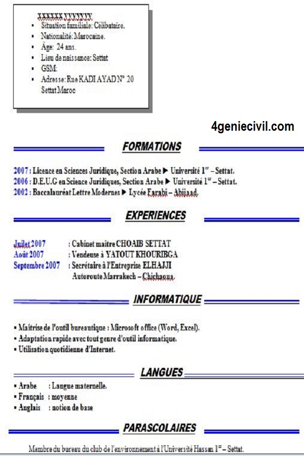 cv simple word maroc, cv simple word telecharger, cv simple word sans photo, cv simple word algerie, cv simple word doc, cv simple word a remplir,