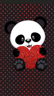 Wallpaper whatsapp iPhone Panda 3D kualitas HD 16