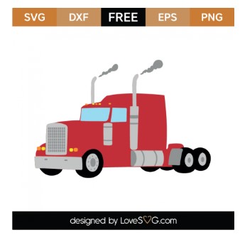 Truck Tractor And Construction Equipment Free Svgs For Cricut