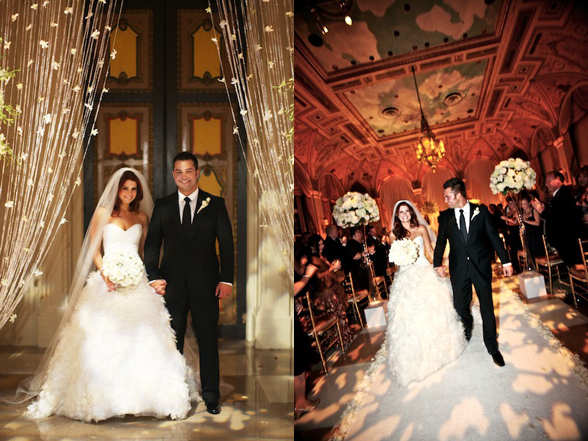 Red Carpet Wedding: Red Carpet Wedding: Joanna Garcia and Nick Swisher