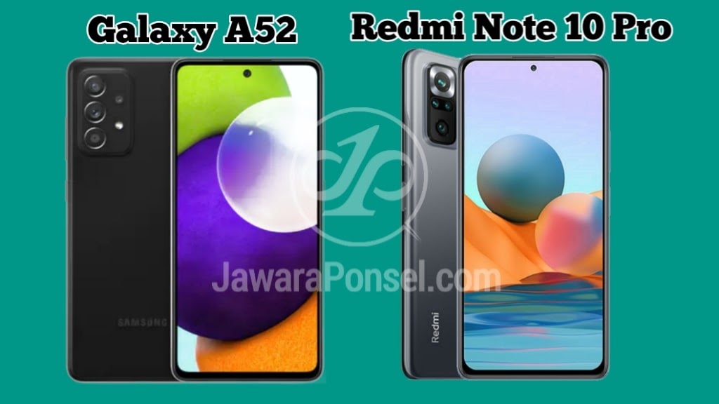 Redmi Note 10 Pro Vs A52