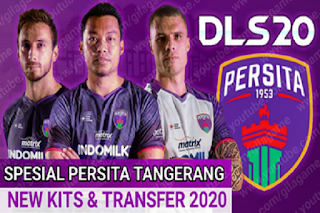DLS Mod Persita Tangerang Jersey Kits & Full Team Musim 2020 DLS Mod Persita Tangerang Jersey Kits & Full Team Musim 2020