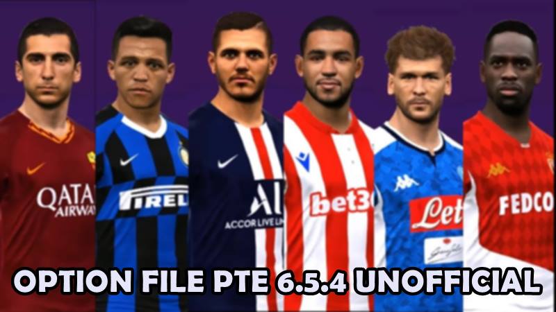 Option File Latest Transfer For Pte 6 5 4 14 09 2019 Pes 2017 Patch Pes New Patch Pro Evolution Soccer