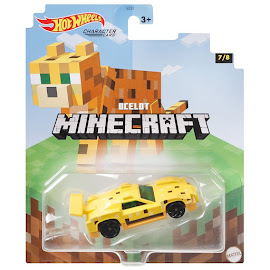 Minecraft Ocelot Hot Wheels Character Cars Figure