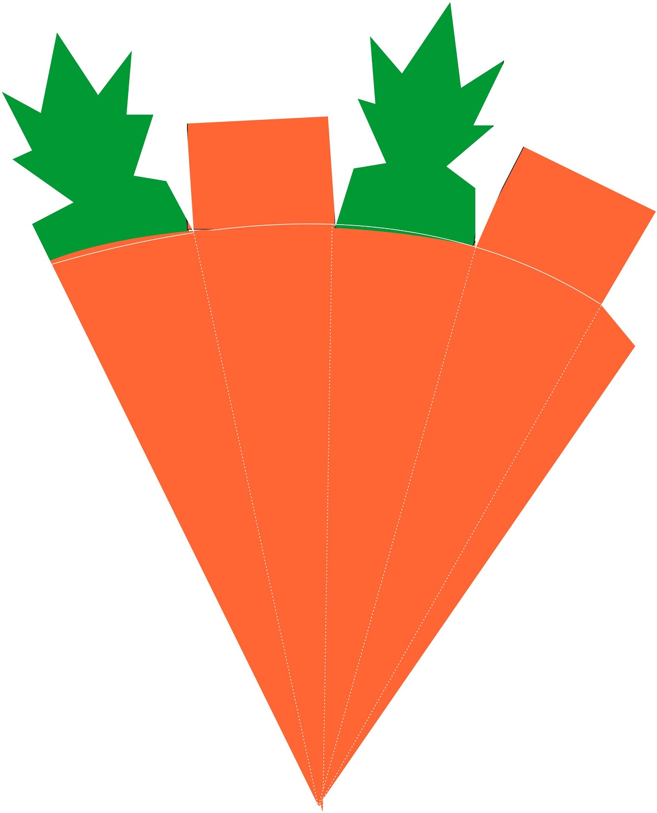 Free Printable Carrot Shaped Box Oh My Fiesta In English