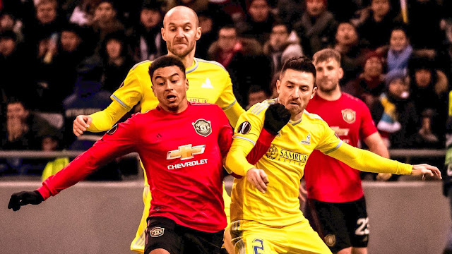 مانشستر يونايتد ينهزم على أرض أستانا مانشستر يونايتد ينهزم على أرض أستانا