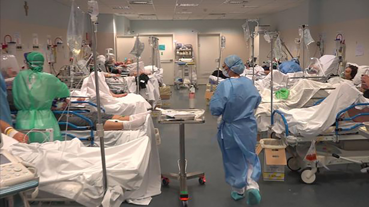 First Coronavirus Patient In Italy's Modena To Recover Is A 95-Year-Old Grandma Covid-19 hospital