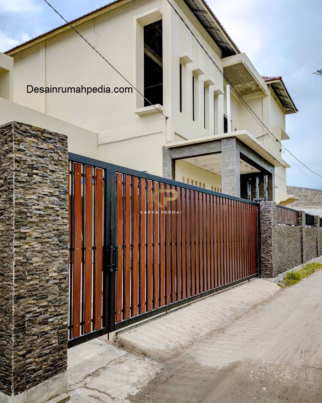 6 Contoh Desain Pagar Rumah Minimalis Murah & Kekinian, Biayanya Hemat