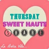 I am featured in Sweet Haute Thursday Linky Party!