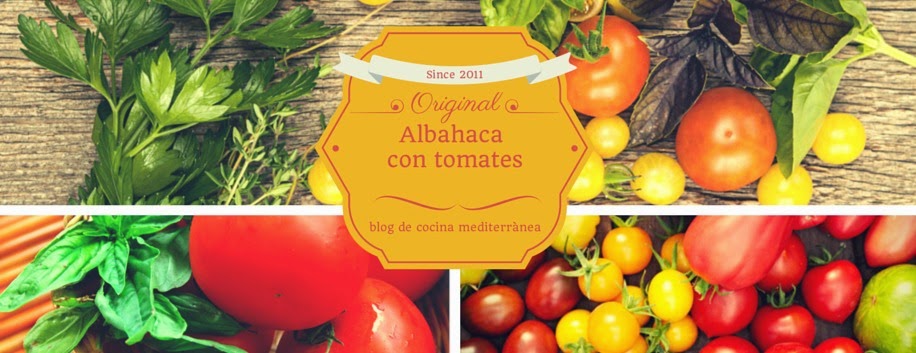 Albahaca con tomates