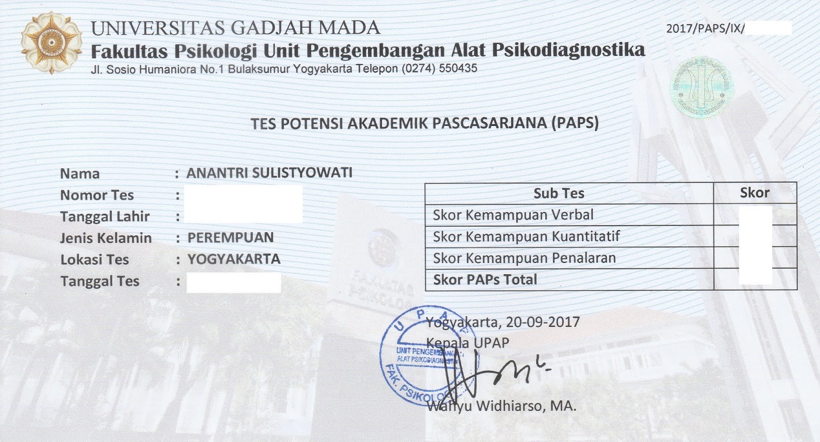 Contoh soal paps ugm dan kunci jawaban pdf bahasa Contoh soal paps ugm dan kunci jawaban pdf bahasa
