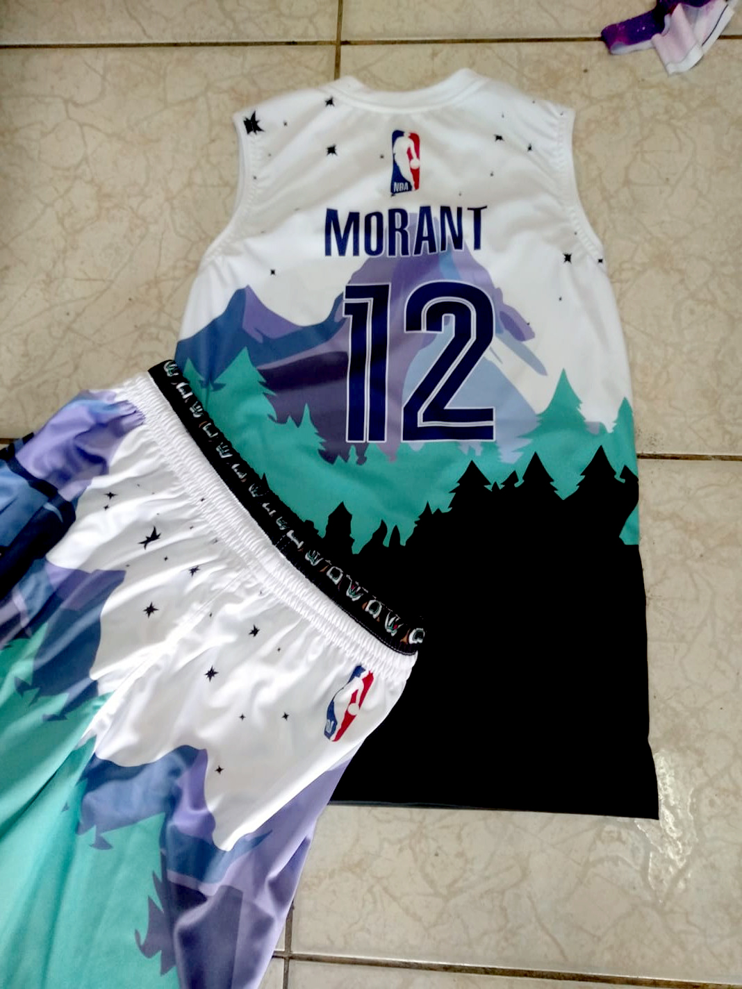 NBA Full Sublimation Basketball Jersey Design