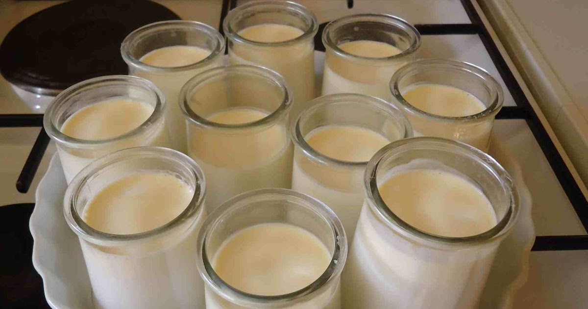 les points suspendus … Yaourts au lait cru sans yaourtière