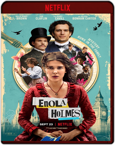 Enola Holmes (2020) 1080p NF WEB-DL Dual Latino-Inglés [Subt. Esp] (Intriga. Comedia)