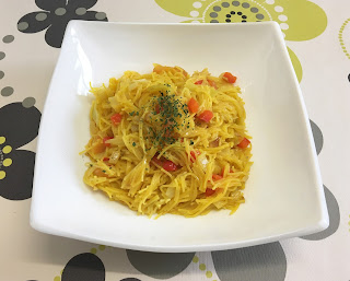 Fideos con verduras