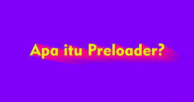 Apa itu Preloader pada Website dan Tujuannya - Rifkiable