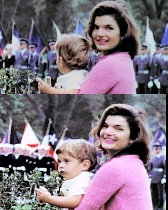 JACKIE AND JFK JR.