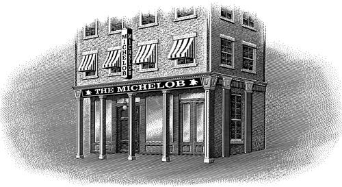 04-Old-Tavern-Michael-Halbert-Scratchboard-Images-of-Animals-and-Architecture-www-designstack-co