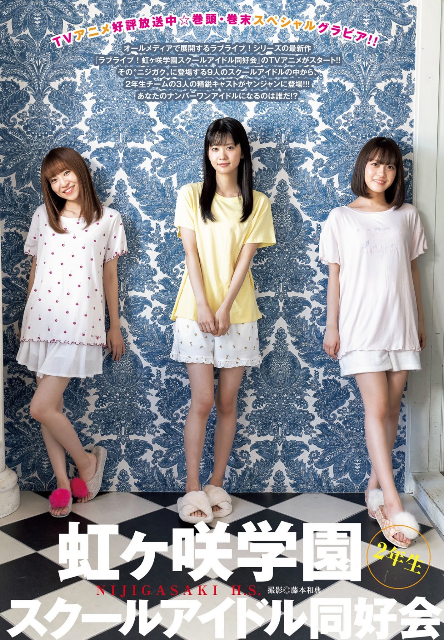 声優アニメディア 虹ヶ咲 雑誌 ブロマイド 楠木ともり 大西亜玖