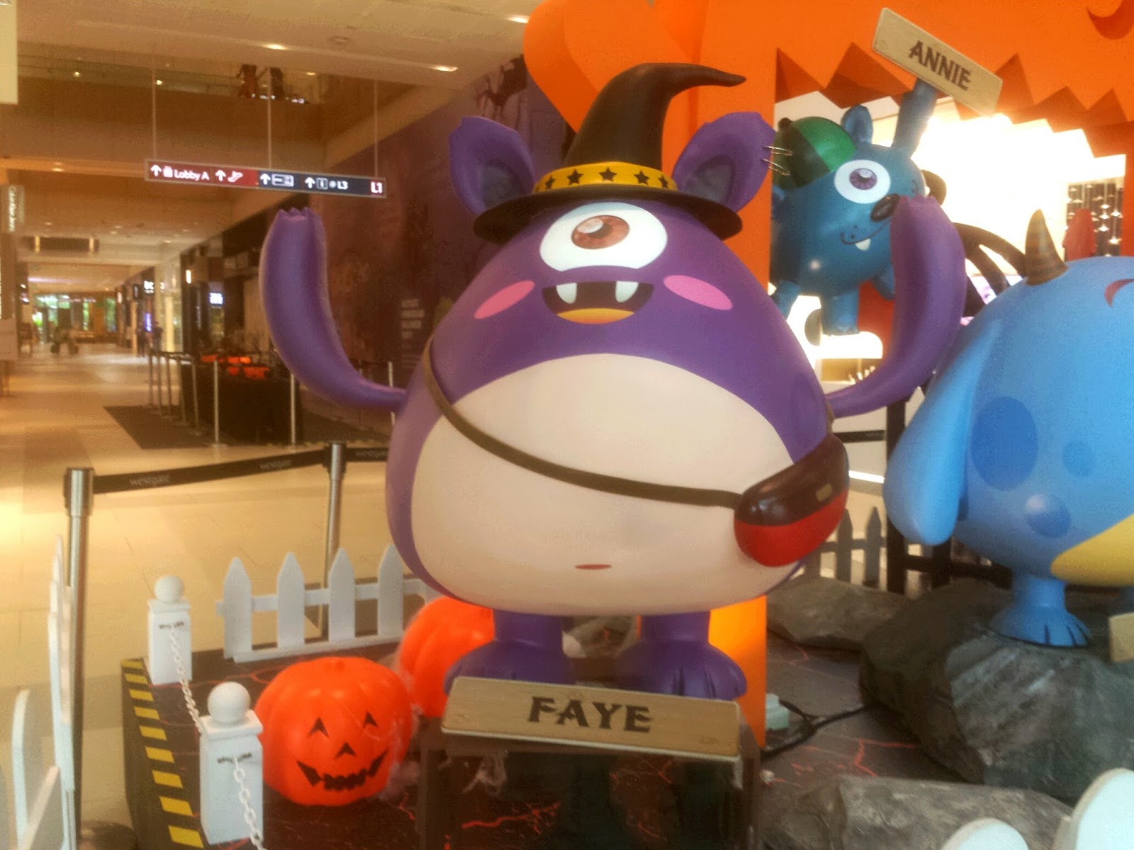 Somewhere in Singapore Blog Halloween decorations Westgate