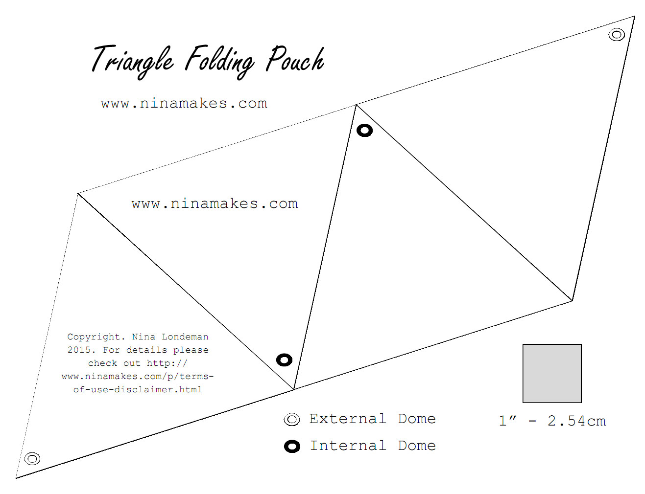 Triangle Folding Pouch Tutorial Diy Tutorial Ideas