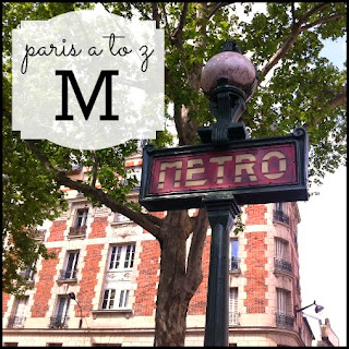 Paris A to Z: M is for Metro