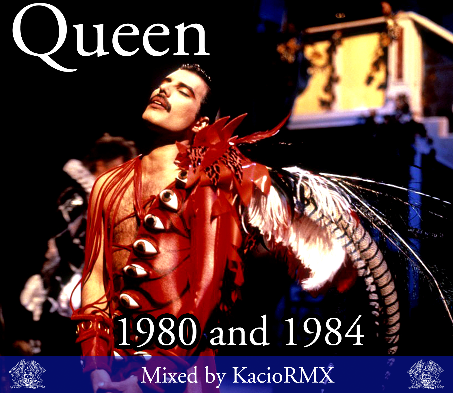 Queen Remixes by Kacio Queen 1980 and 1984 Single 2014