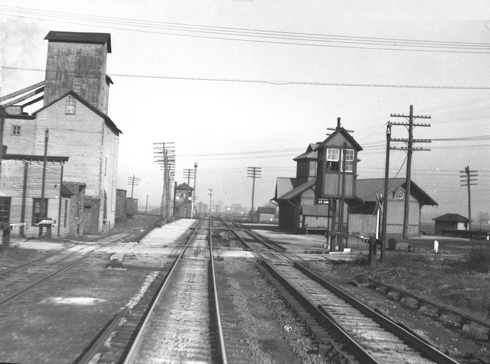 Towns and Nature St. Anne, IL Depot and FS Grain