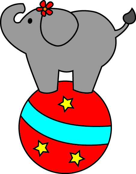 clipart circus elephant - photo #25