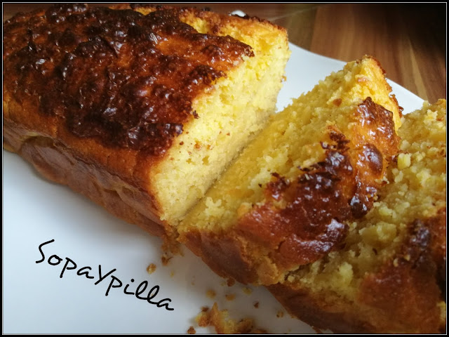 Bizcocho De Naranja A La Miel #asaltablogs
