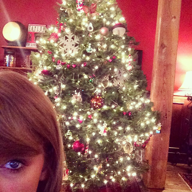 The Best Of Celebrity Christmas Trees @taylorswift - Cool Chic Style Fashion