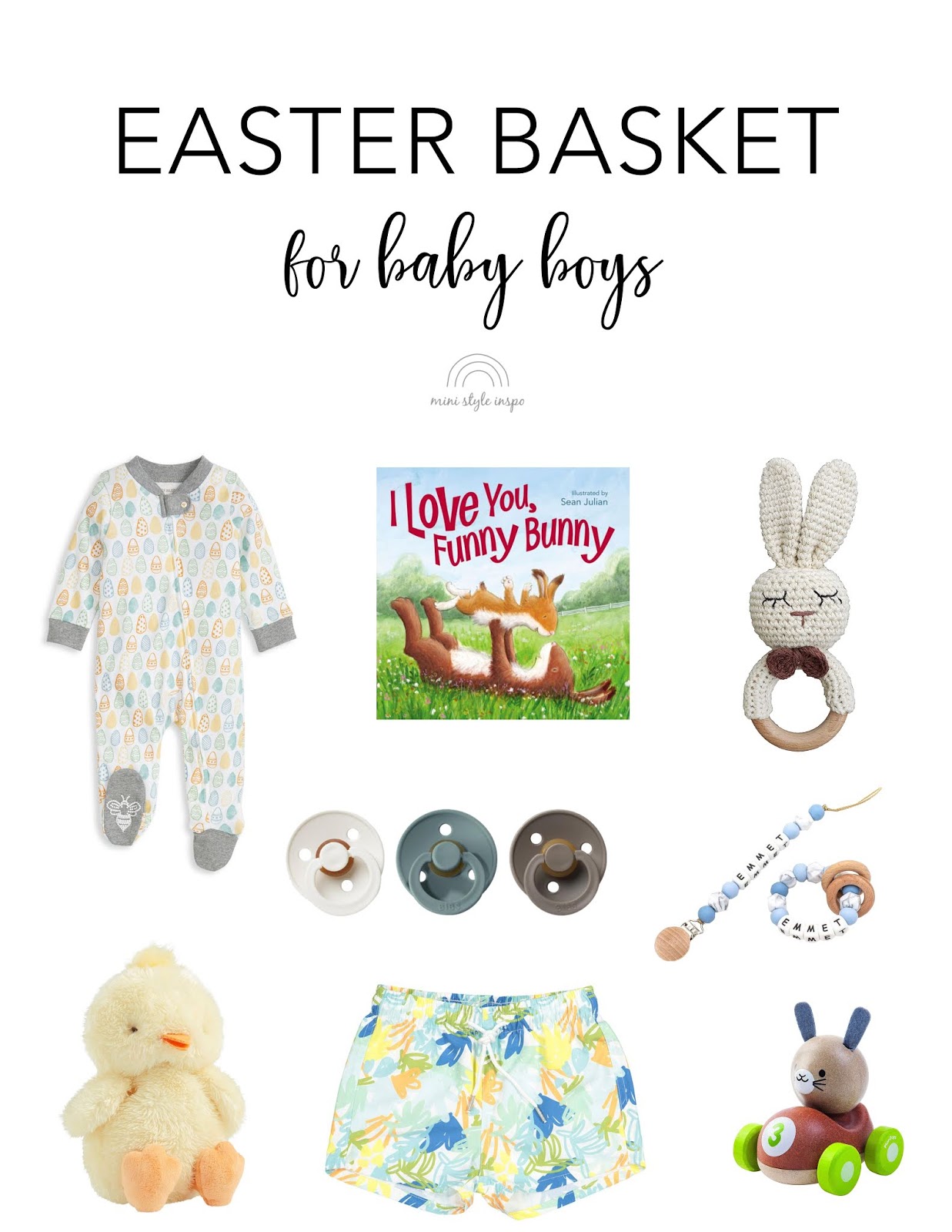 Boys Easter Basket Ideas Little Style Inspo