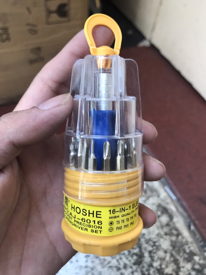 13k - Bộ vít tròn 16 in 1 AJ-6016 giá sỉ và lẻ rẻ nhất 13k - Bộ vít tròn 16 in 1 AJ-6016 giá sỉ và lẻ rẻ nhất