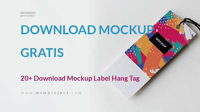 Download 20 Download Mockup Label Hang Tag Psd Siap Pakai Yellowimages Mockups