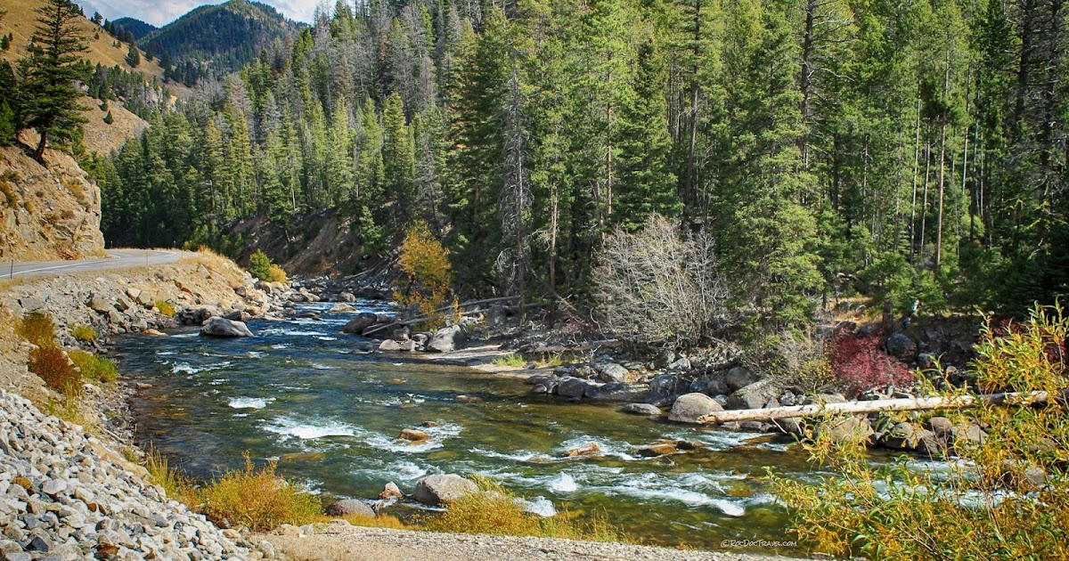 Central Salmon River, Idaho in Autumn