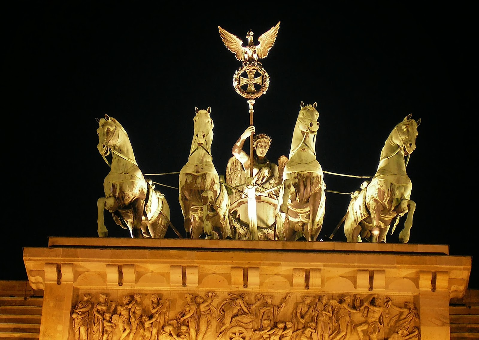 valter Berlino e La Porta di Brandeburgo